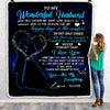 Personalized Custom Name To My Husband Blanket From Wife You Are My Everything Husband Birthday Christmas Wedding Anniversary Bed Quilt Fleece Throw Blanket Blanket | Teecentury.com