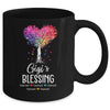 Personalized Gigi Is Blessed With Grandkids Name Colortree Custom Grandma Mothers Day Birthday Christmas Mug | teecentury