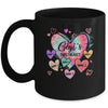 Personalized Gigi Sweethearts Custom With Grandkids Name Valentines Day Mothers Day Birthday Christmas Mug | teecentury