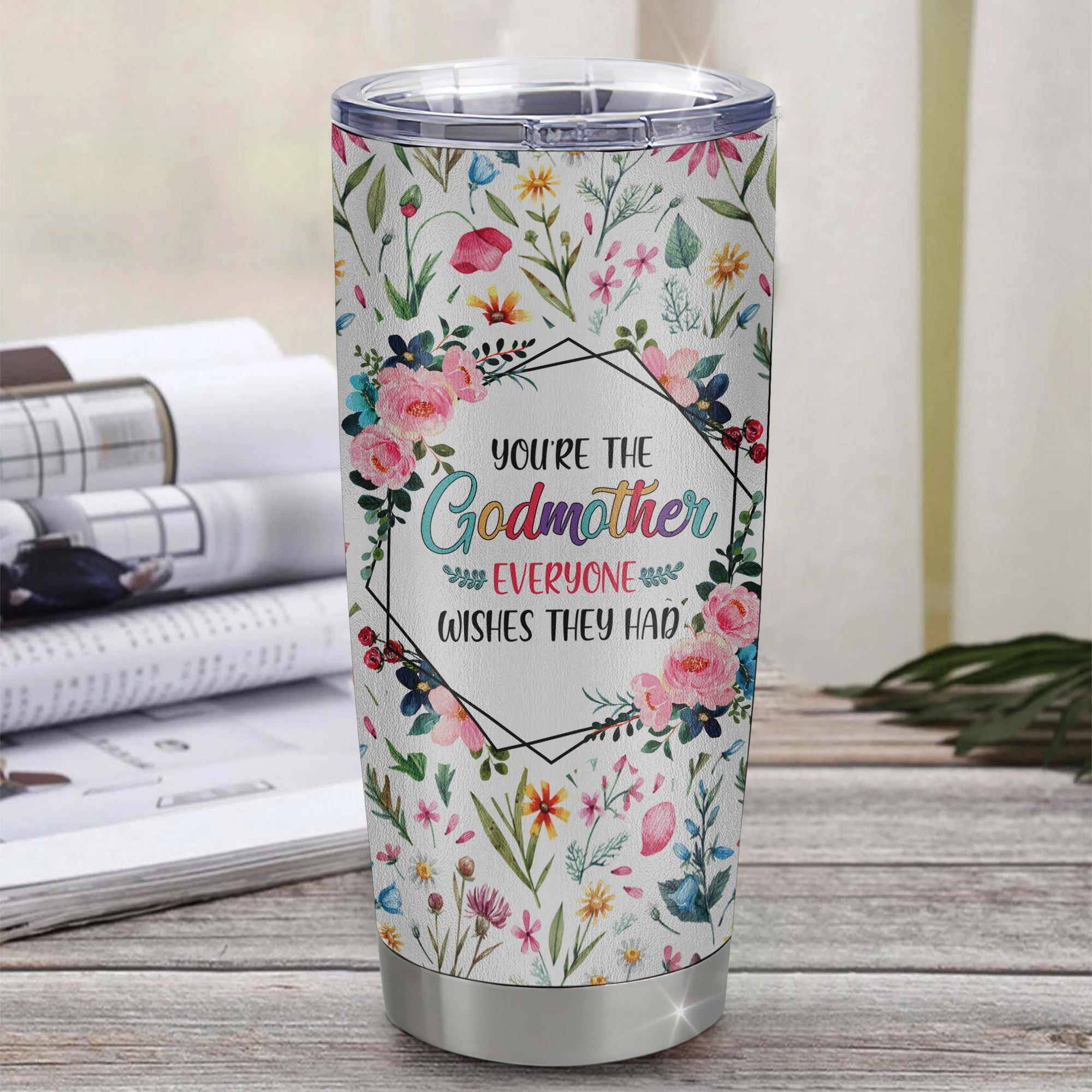 Personalized Godmother From Niece Nephew Goddaughter Stainless Steel Tumbler Cup You Are So Special I Love You Godmother Mothers Day Birthday Christmas Travel Mug | teecentury
