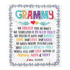 Personalized Grammy Blanket From Grandkids We Hugged This Blanket Grammy Birthday Mothers Day Christmas Customized Gifts Fleece Blanket Blanket | Teecentury.com