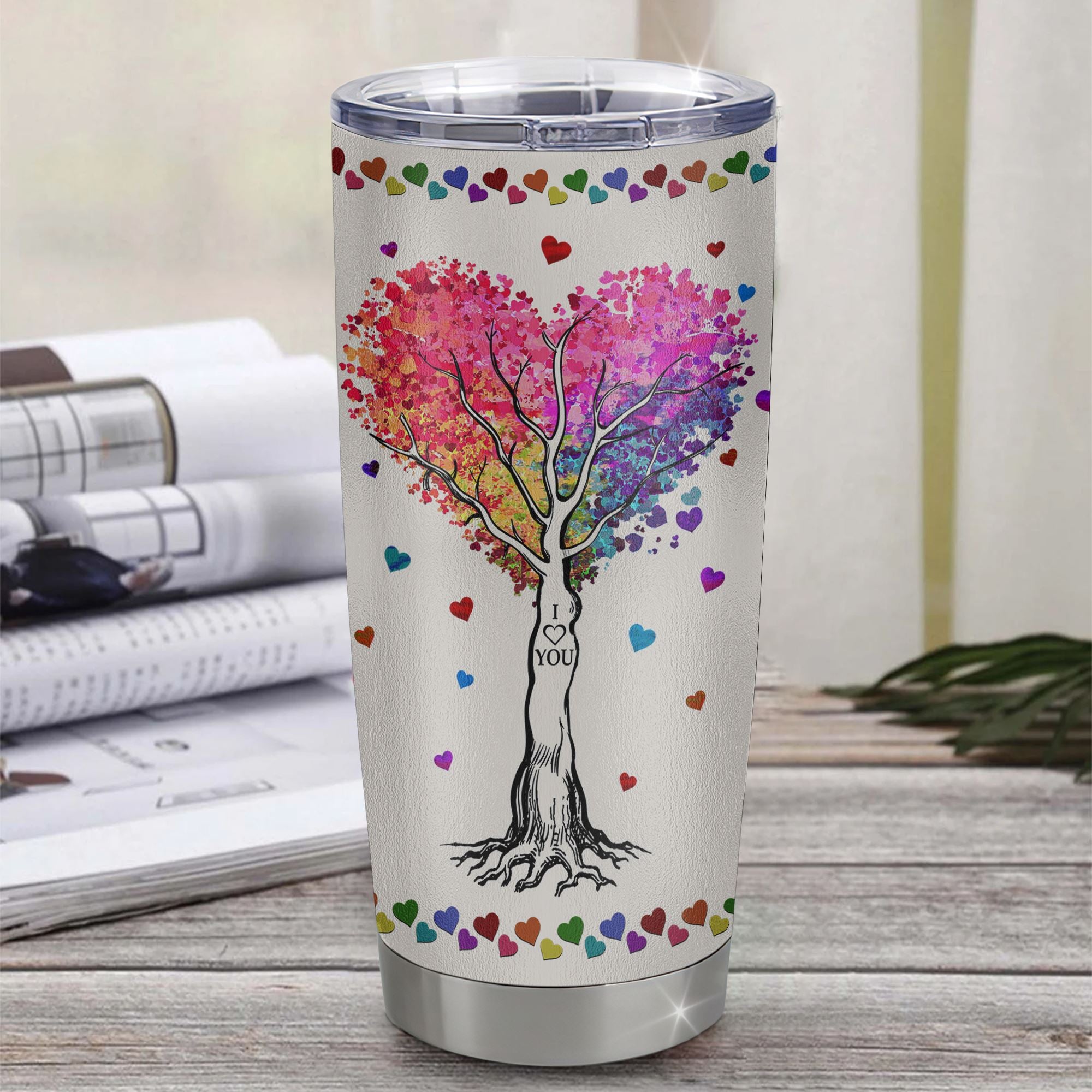 Personalized Grandma From Grandkids Stainless Steel Tumbler Cup Never Forget I Love You You Mean The World To Me Grandma Mothers Day Birthday Christmas Travel Mug | teecentury