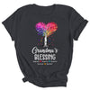 Personalized Grandma Is Blessed With Grandkids Name Colortree Custom Grandma Mothers Day Birthday Christmas Shirt & Tank Top | teecentury