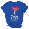 Personalized Granny Is Blessed With Grandkids Name Colortree Custom Grandma Mothers Day Birthday Christmas Shirt & Tank Top | teecentury