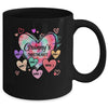 Personalized Granny Sweethearts Custom With Grandkids Name Valentines Day Mothers Day Birthday Christmas Mug | teecentury