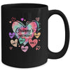 Personalized Granny Sweethearts Custom With Grandkids Name Valentines Day Mothers Day Birthday Christmas Mug | teecentury