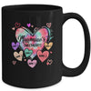 Personalized Mawmaw Sweethearts Custom With Grandkids Name Valentines Day Mothers Day Birthday Christmas Mug | teecentury