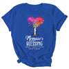 Personalized Memaw Is Blessed With Grandkids Name Colortree Custom Grandma Mothers Day Birthday Christmas Shirt & Tank Top | teecentury