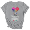 Personalized Memaw Is Blessed With Grandkids Name Colortree Custom Grandma Mothers Day Birthday Christmas Shirt & Tank Top | teecentury