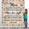 Personalized Meme Blanket From Grandkids We Hugged This Blanket Mail Letter meme Birthday Mothers Day Christmas Customized Fleece Blanket Blanket | Teecentury.com