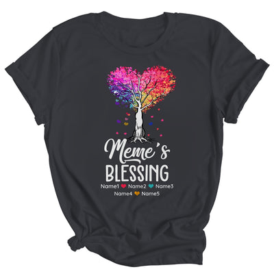 Personalized Meme Is Blessed With Grandkids Name Colortree Custom Grandma Mothers Day Birthday Christmas Shirt & Tank Top | teecentury