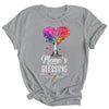 Personalized Meme Is Blessed With Grandkids Name Colortree Custom Grandma Mothers Day Birthday Christmas Shirt & Tank Top | teecentury