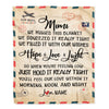 Personalized Mimi Blanket From Grandkids We Hugged This Blanket Mail Letter Mimi Birthday Mothers Day Christmas Customized Fleece Blanket Blanket | Teecentury.com