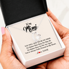 Forever Love Necklace | Personalized Mimi Necklace From Grandkids Granddaughter Grandson You're Always In My Heart Mimi Birthday Mothers Day Christmas Customized Gift Box Message Card | teecentury