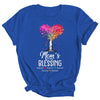 Personalized Mom Is Blessed With Kids Name Colortree Custom Mom For Women Mothers Day Birthday Christmas Shirt & Tank Top | teecentury