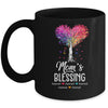 Personalized Mom Is Blessed With Kids Name Colortree Custom Mom For Women Mothers Day Birthday Christmas Mug | teecentury