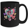 Personalized Mom Sweethearts Custom With Kids Name Valentines Day Mothers Day Birthday Christmas Mug | teecentury