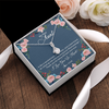 Alluring Beauty Necklace | Personalized My Dear Aunt Necklace From Niece Thank You For Being The Best Aunt Ever Pendant Jewelry Birthday Mothers Day Christmas Customized Message Card | teecentury