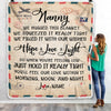Personalized Nanny Blanket From Kids We Hugged This Blanket Mail Letter Nanny Birthday Mothers Day Christmas Customized Fleece Blanket Blanket | Teecentury.com