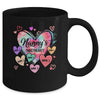 Personalized Nanny Sweethearts Custom With Grandkids Name Valentines Day Mothers Day Birthday Christmas Mug | teecentury