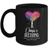 Personalized Oma Is Blessed With Grandkids Name Colortree Custom Grandma Mothers Day Birthday Christmas Mug | teecentury