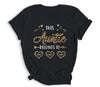 Personalized This Auntie Belongs To Kids Custom Auntie With Kid's Name Leopard For Women Mothers Day Birthday Christmas Shirt & Tank Top | teecentury