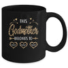 Personalized This Godmother Belongs To Kids Custom Godmother With Kid's Name Leopard For Women Mothers Day Birthday Christmas Mug | teecentury