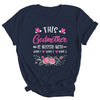 Personalized This Godmother Is Blessed With Kids Custom Godmother With Kid's Name Flower For Women Mothers Day Birthday Christmas Shirt & Tank Top | teecentury