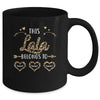 Personalized This Lala Belongs To Kids Custom Lala With Kid's Name Leopard For Women Mothers Day Birthday Christmas Mug | teecentury