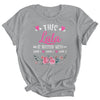 Personalized This Lala Is Blessed With Kids Custom Lala With Grandkid's Name Flower For Women Mothers Day Birthday Christmas Shirt & Tank Top | teecentury