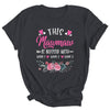 Personalized This Mawmaw Is Blessed With Kids Custom Mawmaw With Grandkid's Name Flower For Women Mothers Day Birthday Christmas Shirt & Tank Top | teecentury