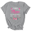 Personalized This Meme Is Blessed With Kids Custom Meme With Grandkid's Name Flower For Women Mothers Day Birthday Christmas Shirt & Tank Top | teecentury