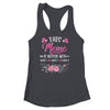 Personalized This Meme Is Blessed With Kids Custom Meme With Grandkid's Name Flower For Women Mothers Day Birthday Christmas Shirt & Tank Top | teecentury