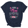 Personalized This Mimi Is Blessed With Kids Custom Mimi With Grandkid's Name Flower For Women Mothers Day Birthday Christmas Shirt & Tank Top | teecentury