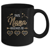 Personalized This Nana Belongs To Kids Custom Nana With Kid's Name Leopard For Women Mothers Day Birthday Christmas Mug | teecentury