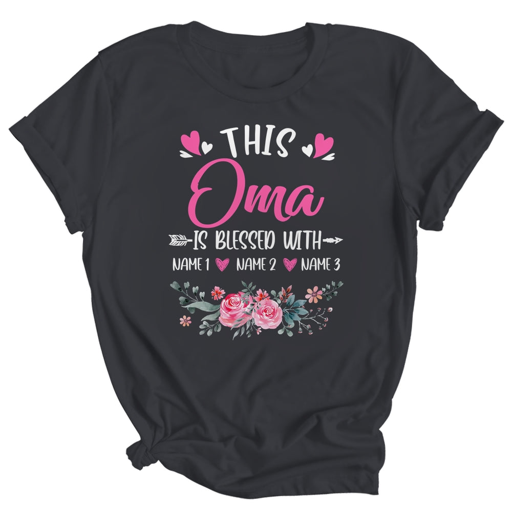 Oma For Grandma Women Christmas Mother's Day Gift Papa T-Shirt Oma For Grandma Women Christmas Mother's Day Gift Papa T-Shirt
