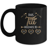 Personalized This Titi Belongs To Kids Custom Titi With Kid's Name Leopard For Women Mothers Day Birthday Christmas Mug | teecentury