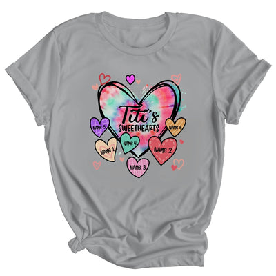 Personalized Titi Sweethearts Custom With Kids Name Valentines Day Mothers Day Birthday Christmas Shirt & Tank Top | teecentury