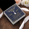 Alluring Beauty Necklace | Personalized To A Beautiful Girl On Her Graduation Day Necklace Class of 2022 For Daughter Granddaughter Sister Jewelry Customized Gift Box Message Card | teecentury