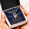 Forever Love Necklace | Personalized To A Beautiful Girl On Her Graduation Day Necklace Class of 2022 For Daughter Granddaughter Sister Jewelry Customized Gift Box Message Card | teecentury