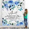 Personalized To My Aunt Blanket From Niece Nephew Floral How Much We Love You Aunt Birthday Mothers Day Christmas Customized Fleece Throw Blanket | teecentury
