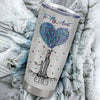 Personalized To My Aunt From Niece Stainless Steel Tumbler Cup Colorful Tree I Love You With All Of My Heart Aunt Mothers Day Birthday Christmas Travel Mug | teecentury