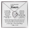 Forever Love Necklace | Personalized To My Beautiful Fiancee Necklace From Fiance If I Could Give You Fiancee Birthday Anniversary Christmas Jewelry Customized Gift Box Message Card | teecentury