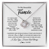 Love Knot Necklace | Personalized To My Beautiful Fiancee Necklace From Fiance If I Could Give You Fiancee Birthday Anniversary Christmas Jewelry Customized Gift Box Message Card | teecentury