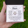 Love Knot Necklace | Personalized To My Beautiful Fiancee Necklace From Fiance If I Could Give You Fiancee Birthday Anniversary Christmas Jewelry Customized Gift Box Message Card | teecentury