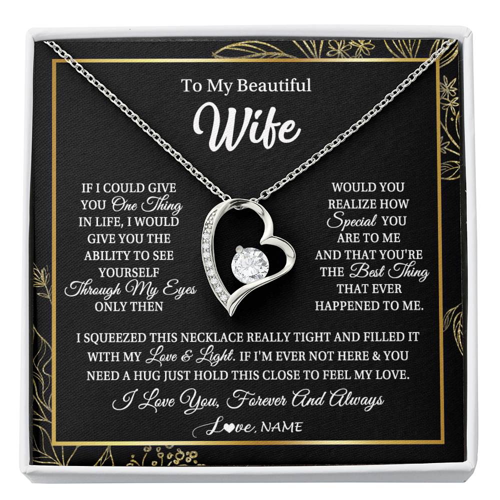 Valentines necklace clearance for wife