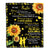Personalized To My Bestie Blanket From Friend Sister A Good Friend Sunflower Friendship Birthday Graduation Christmas Customized Bed Fleece Throw Blanket | teecentury