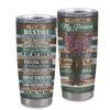 Personalized To My Bestie From Best Friend Stainless Steel Tumbler Cup Colorful Tree You Are My Person Soul Sister Coworker Unique Bestie Birthday Christmas Travel Mug | teecentury