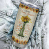 Personalized To My Bonus Daughter From Stepmom Stainless Steel Tumbler Cup Never Forget That You Are My Sunshine Sunflower Stepdaughter Birthday Christmas Travel Mug | teecentury