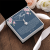 Alluring Beauty Necklace | Personalized To My Boyfriend's Mom Necklace Thank You For Raising The Perfect Man Boyfriend's Mom Mother's Day Pendant Jewelry Customized Gift Box Message Card | teecentury
